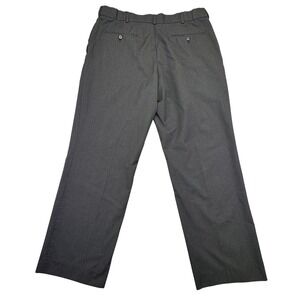 Stafford Dress Pants Men's 38x30 Year Round Classic Fit Charcoal Gray Office